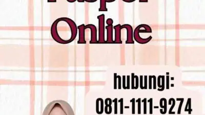 Cek Antrean Paspor Online