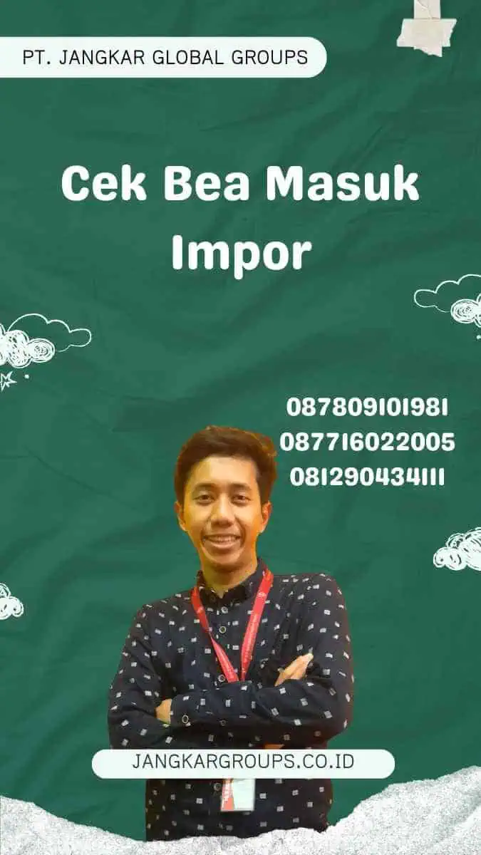 Cek Bea Masuk Impor