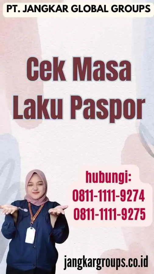 Cek Masa Laku Paspor