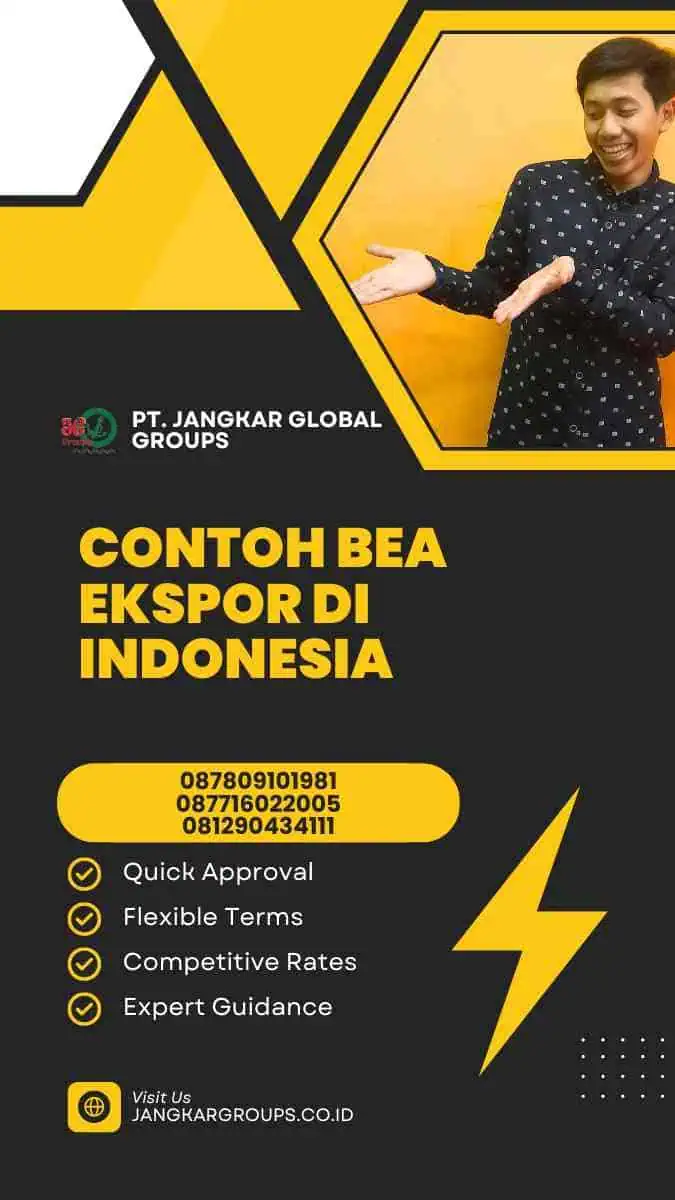 Contoh Bea Ekspor