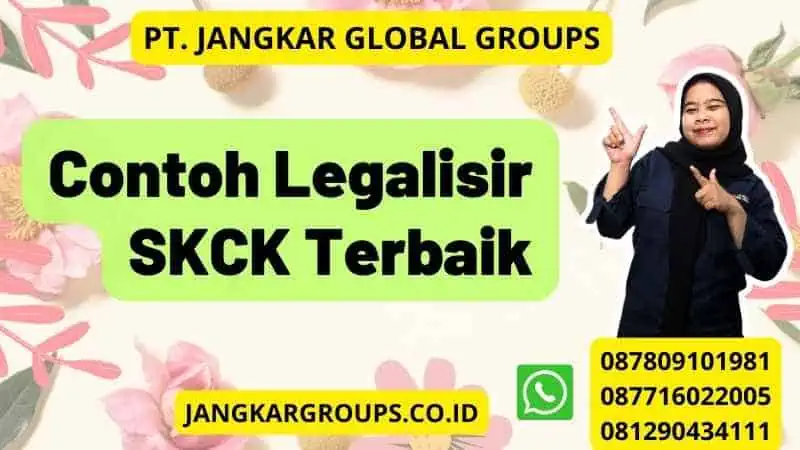 Contoh Legalisir SKCK Terbaik