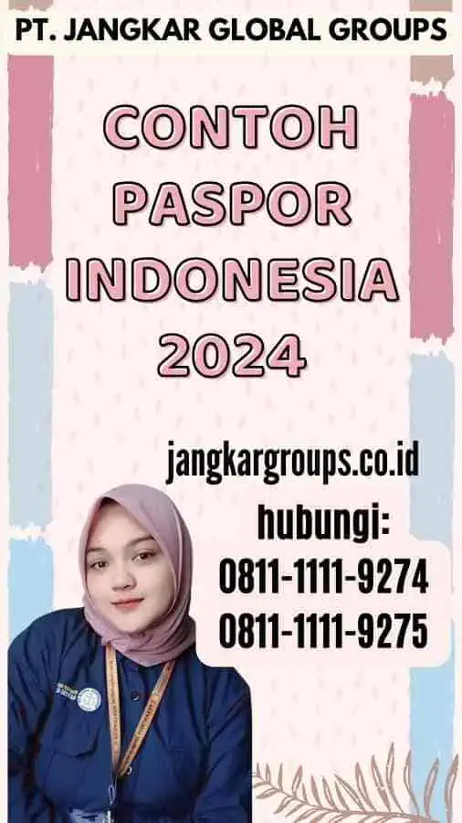 Contoh Paspor Indonesia 2024