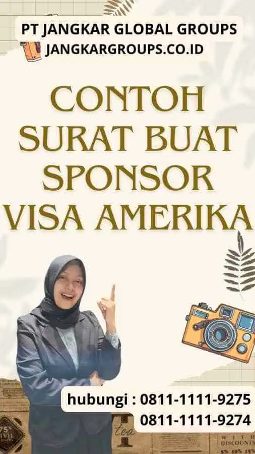 Contoh Surat buat Sponsor Visa Amerika