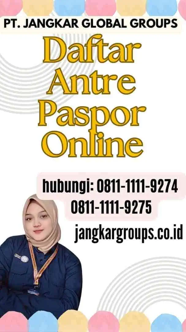 Daftar Antre Paspor Online