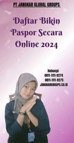 Daftar Bikin Paspor Secara Online 2024