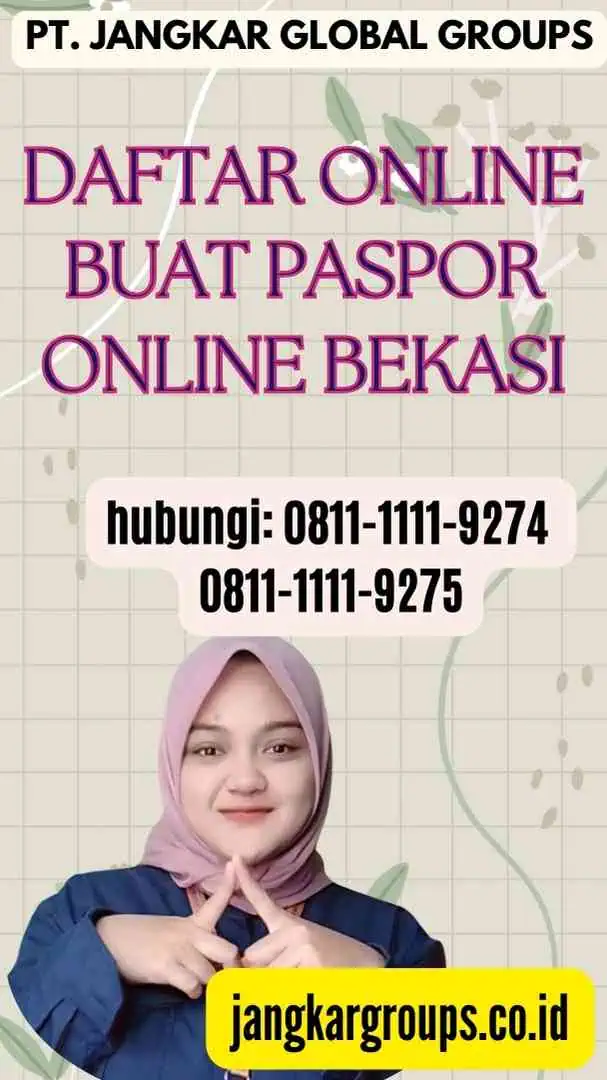 Daftar Online Buat Paspor Online Bekasi