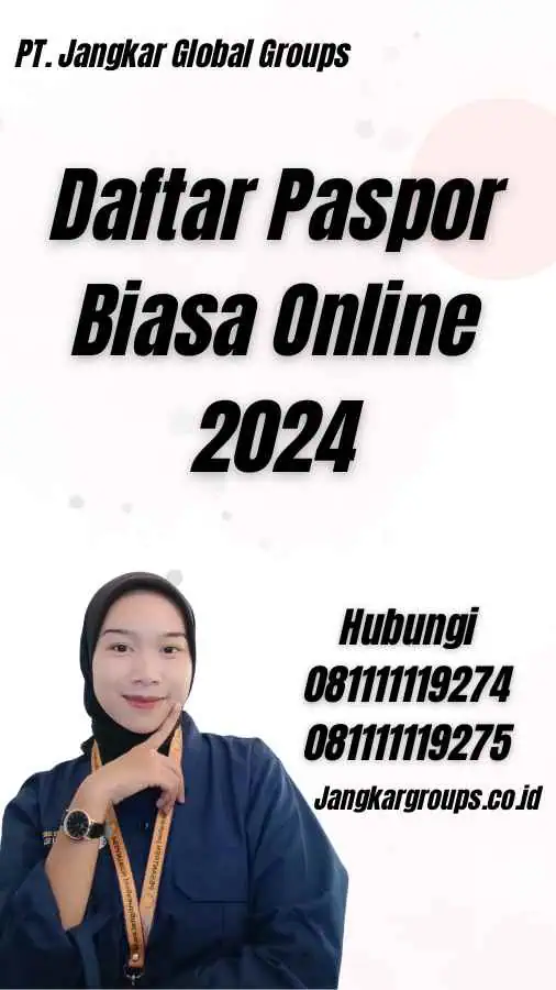 Daftar Paspor Biasa Online 2024