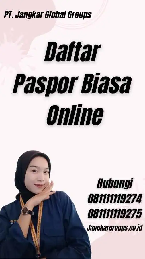 Daftar Paspor Biasa Online