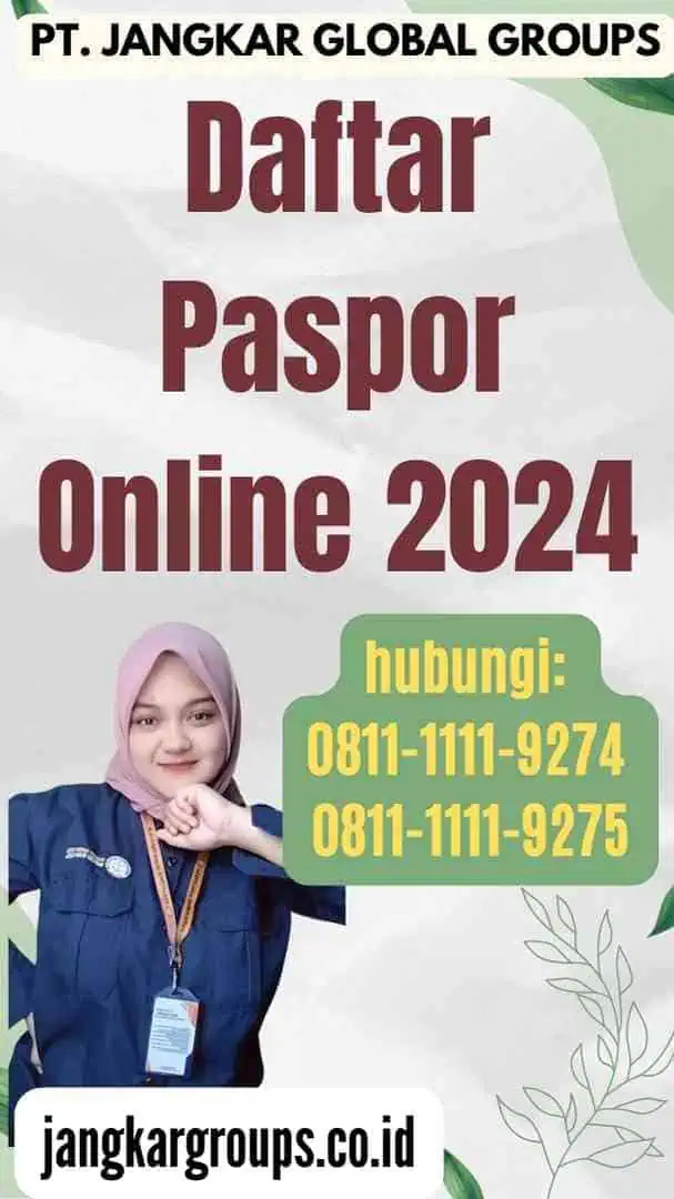 Daftar Paspor Online 2024