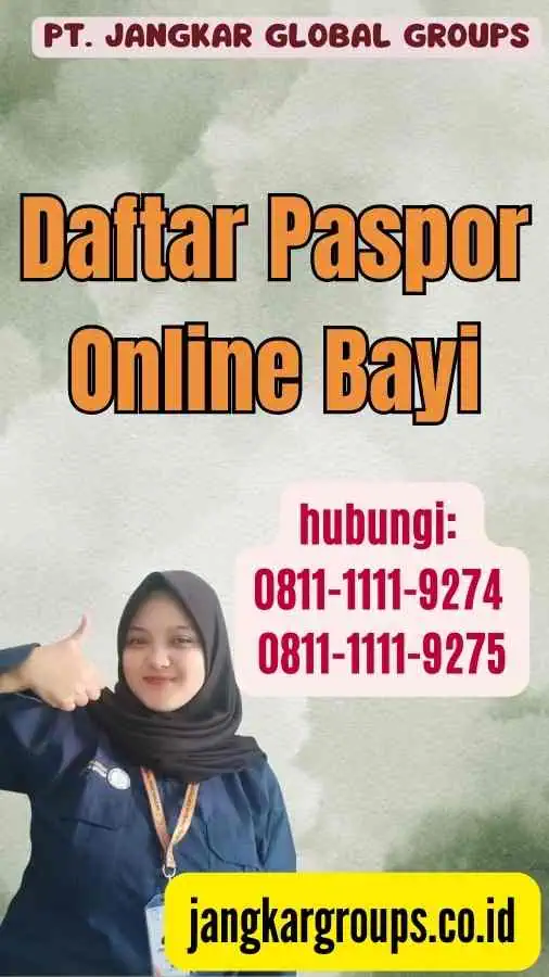 Daftar Paspor Online Bayi