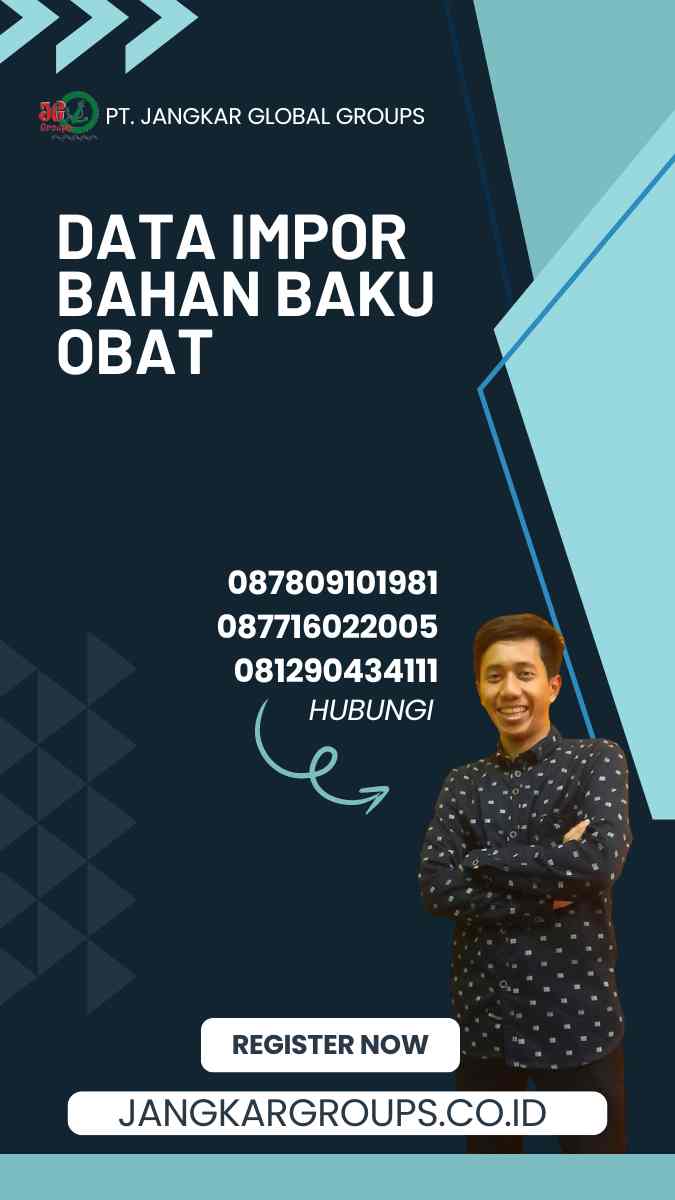 Data Impor Bahan Baku Obat