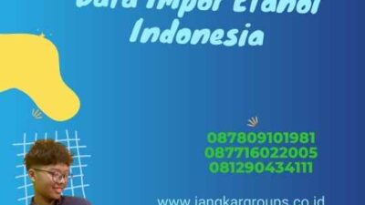 Data Impor Etanol Indonesia