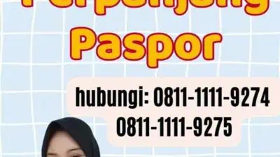 Denda Terlambat Perpanjang Paspor