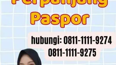 Dokumen Di perlukan Perpanjang Paspor