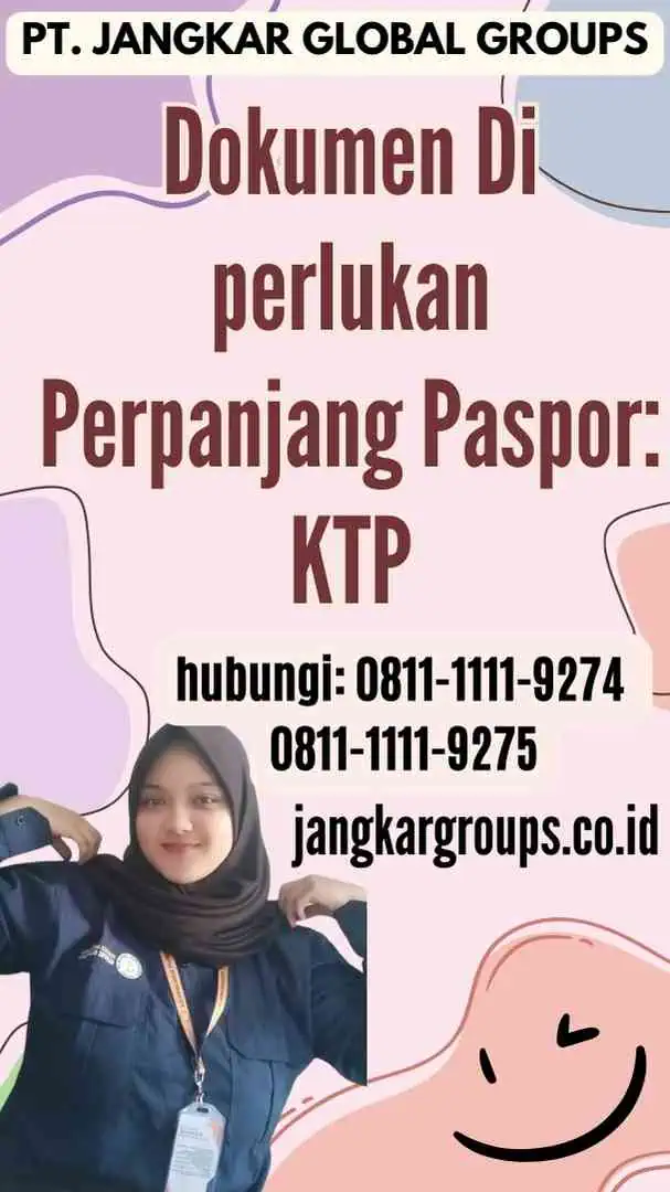 Dokumen Di perlukan Perpanjang Paspor KTP