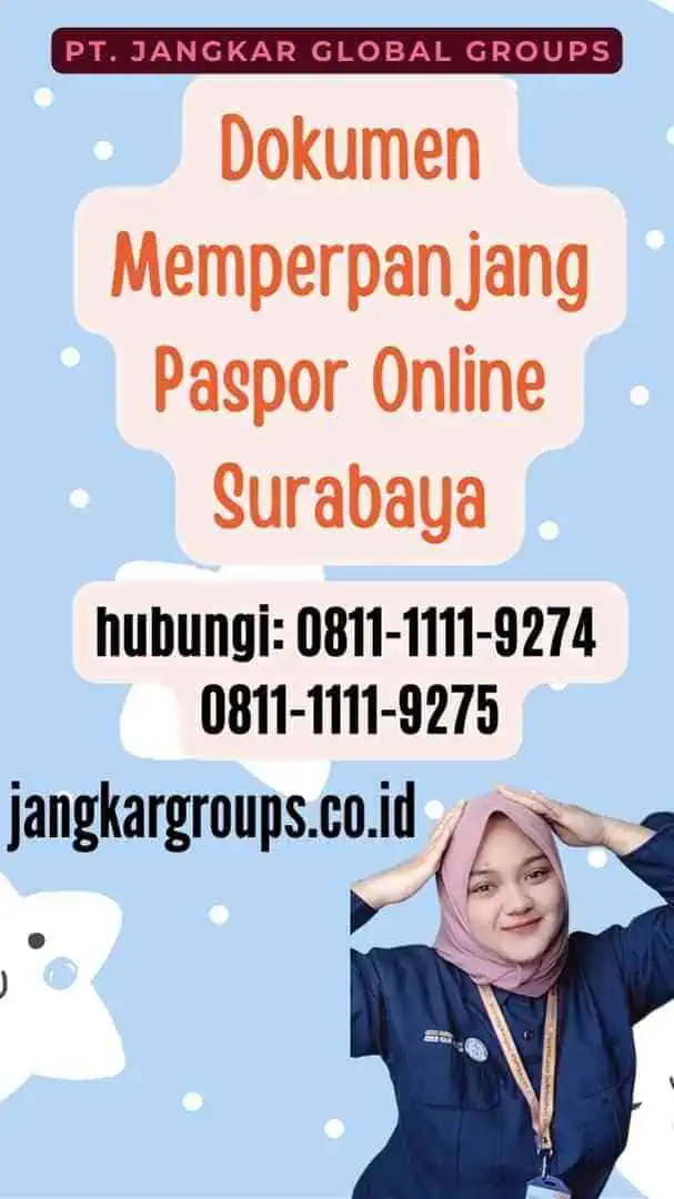 Dokumen Memperpanjang Paspor Online Surabaya