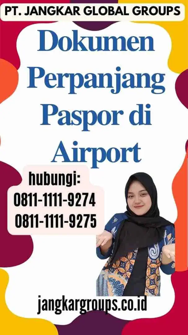 Dokumen Perpanjang Paspor di Airport