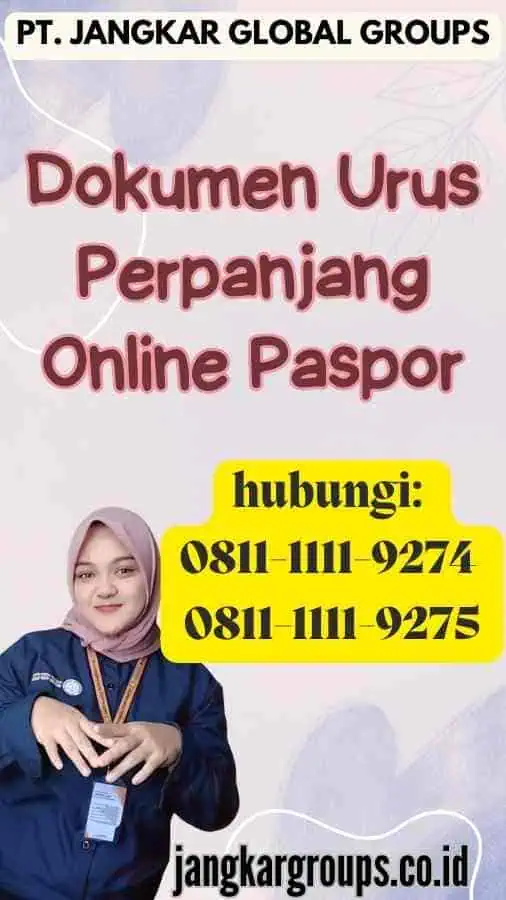 Dokumen Urus Perpanjang Online Paspor