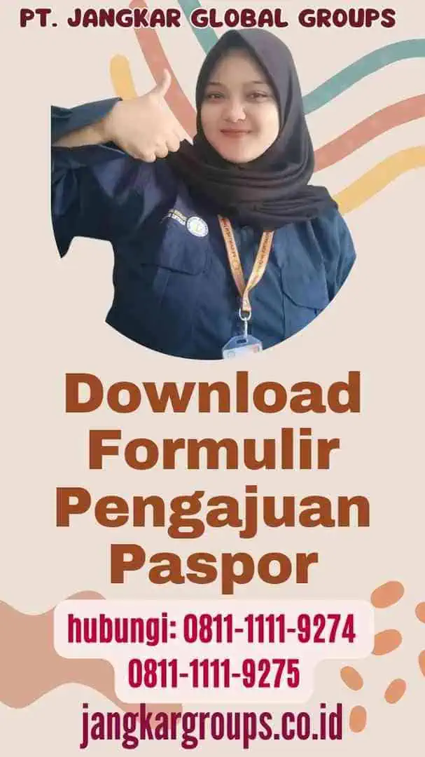 Download Formulir Pengajuan Paspor