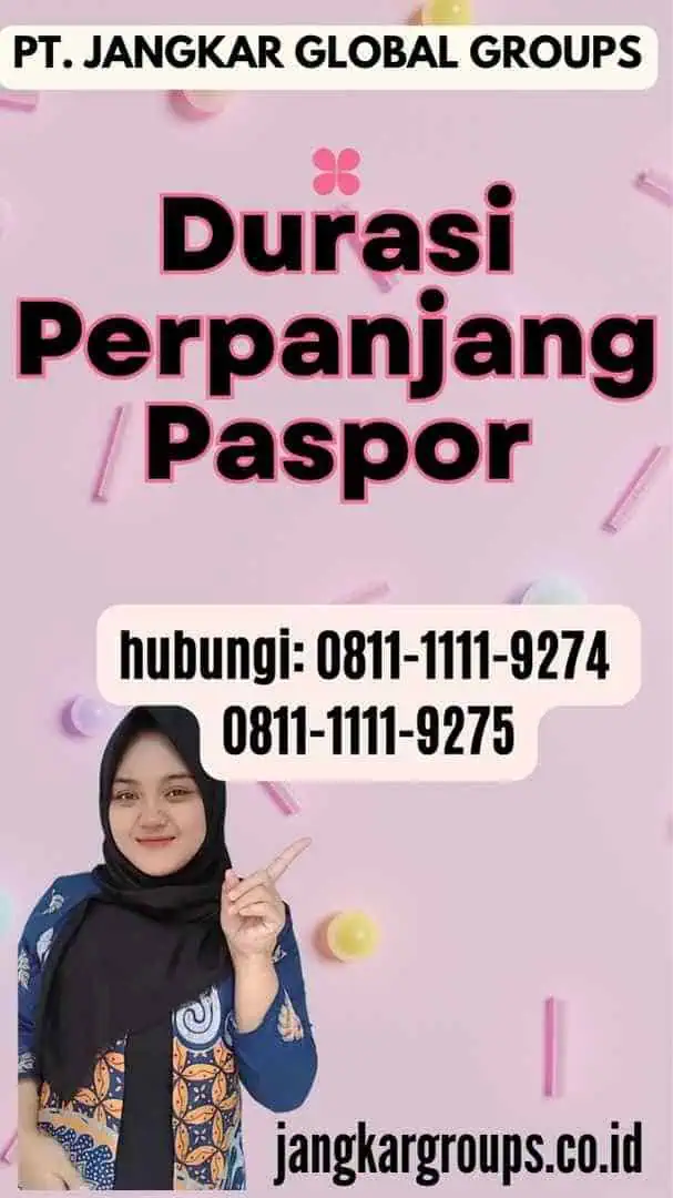 Durasi Perpanjang Paspor