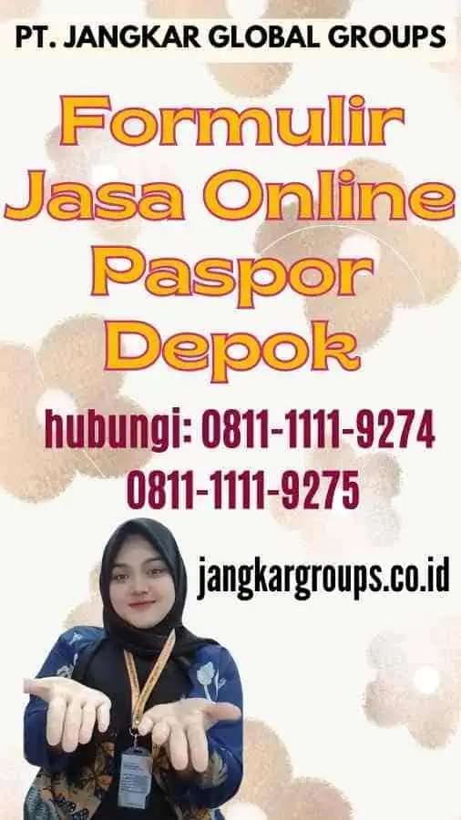 Formulir Jasa Online Paspor Depok