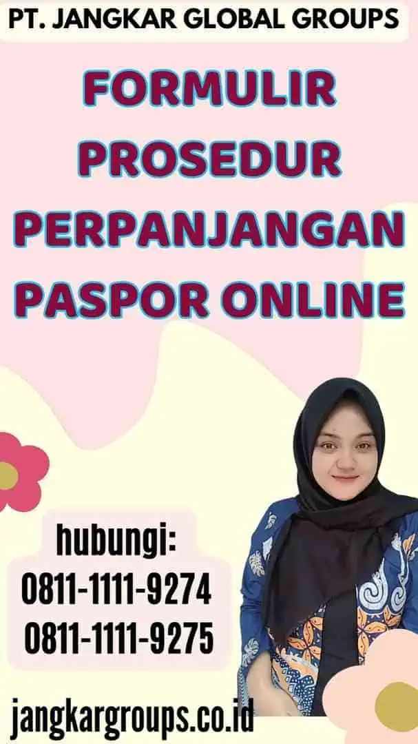 Formulir Prosedur Perpanjangan Paspor Online