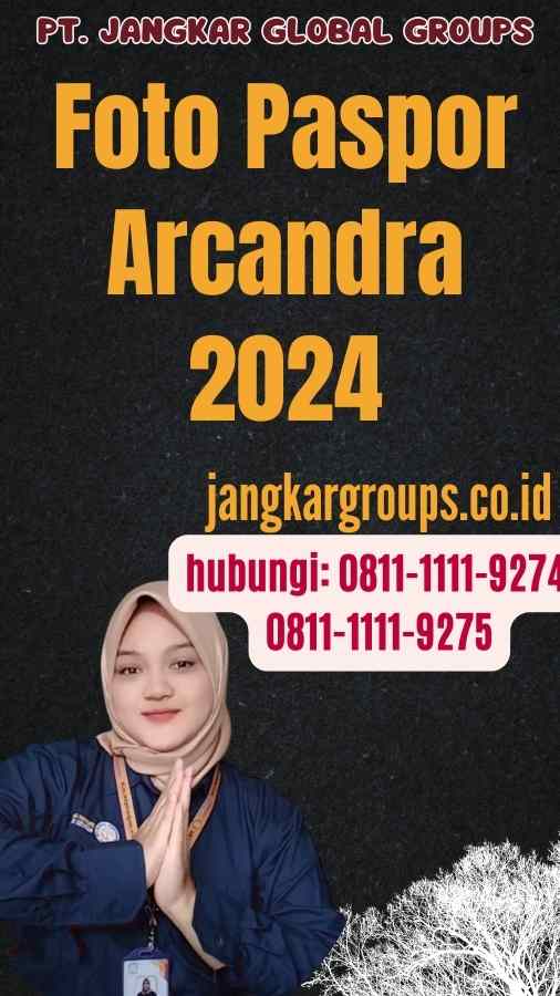 Foto Paspor Arcandra 2024