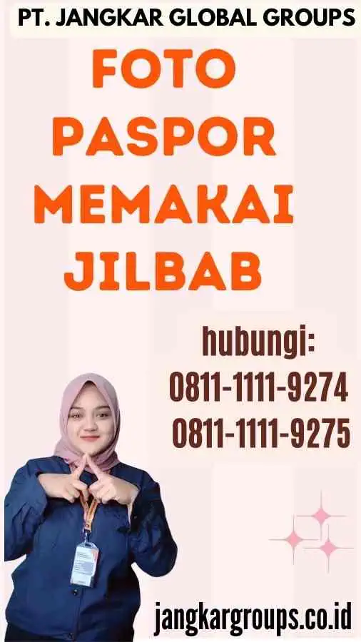 Foto Paspor Memakai Jilbab