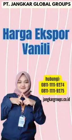 Harga Ekspor Vanili