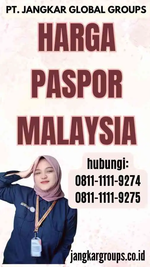 Harga Paspor Malaysia