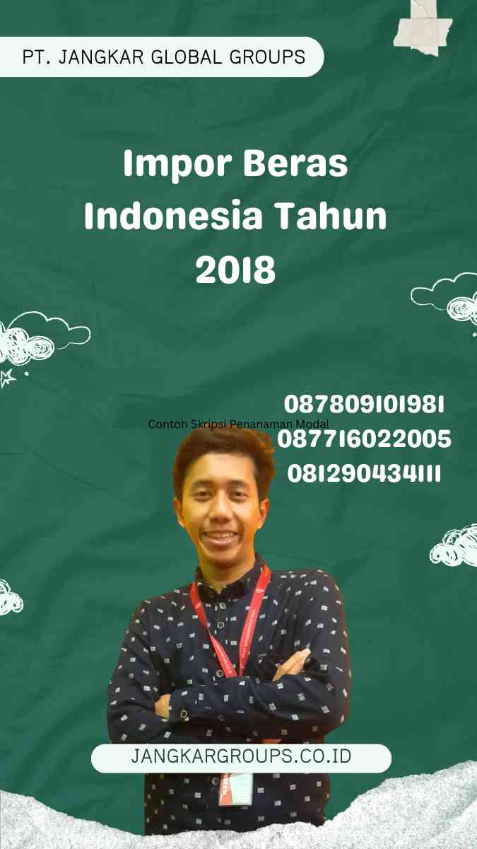 Impor Beras Indonesia Tahun 2018