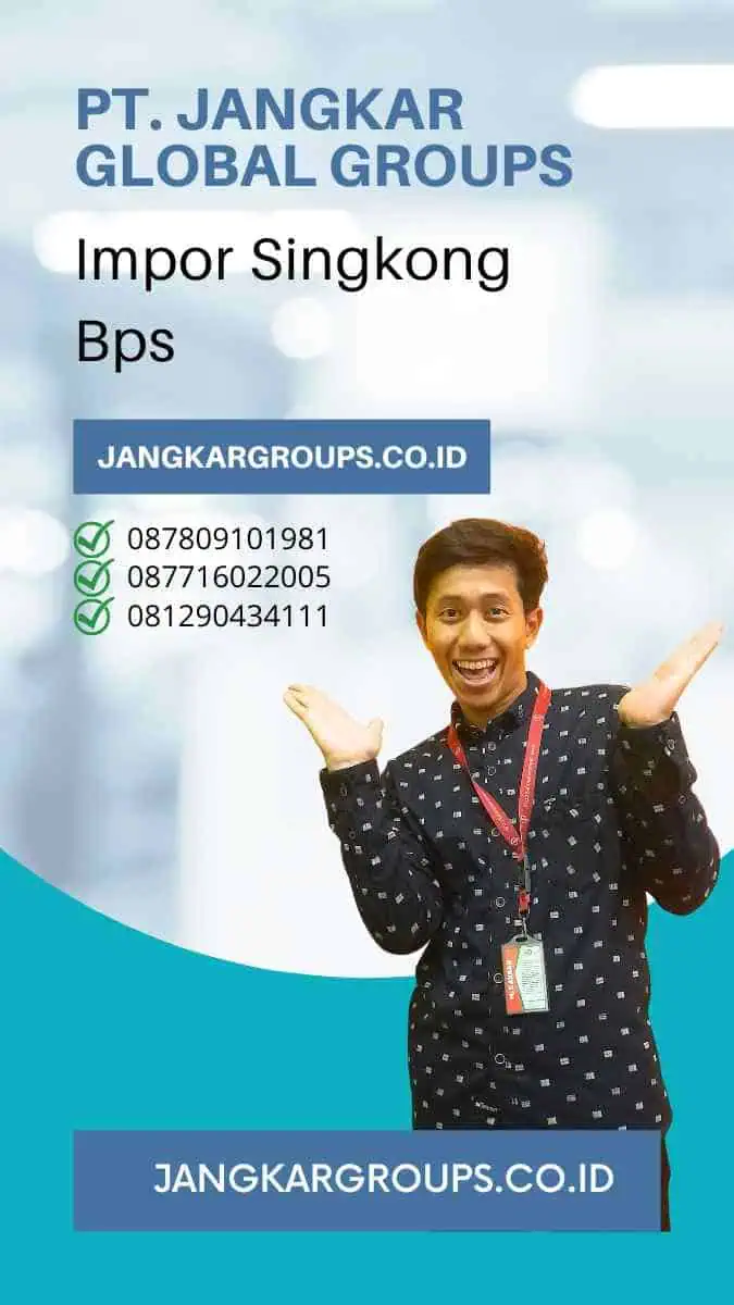 Impor Singkong Bps