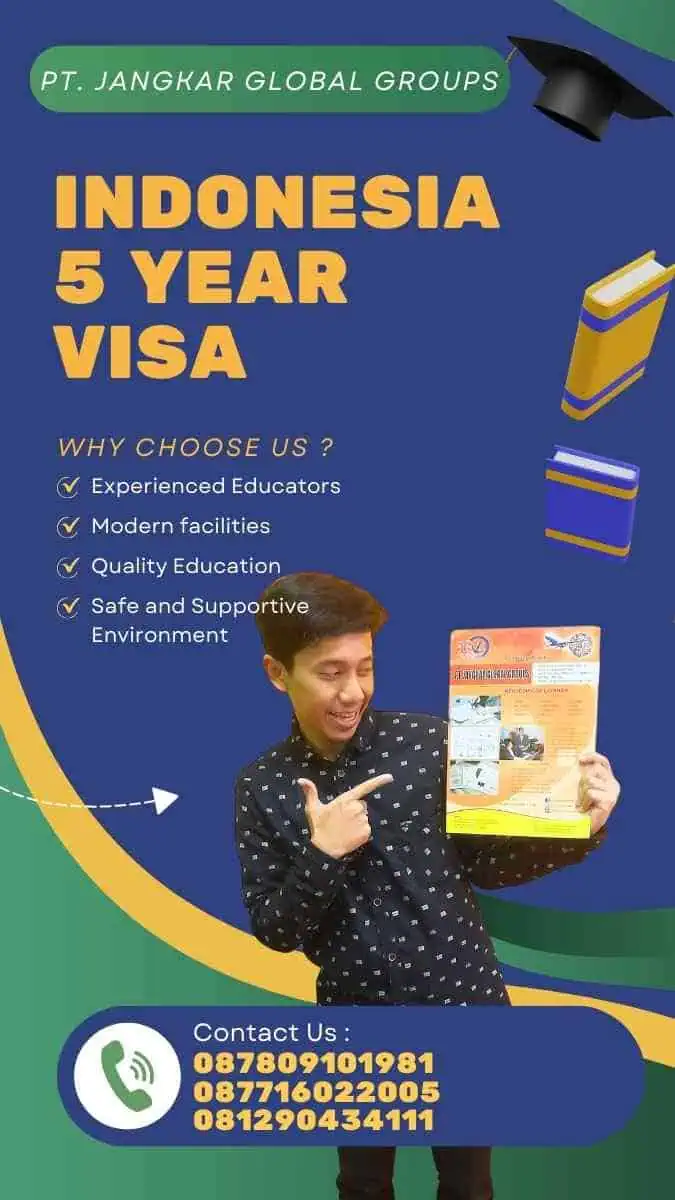 Indonesia 5 Year Visa