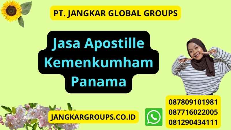 Jasa Apostille Kemenkumham Panama