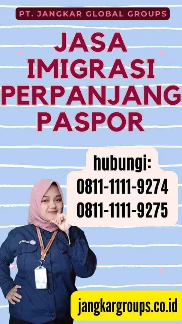 Jasa Imigrasi Perpanjang Paspor