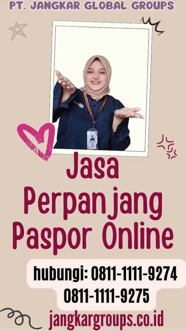 Jasa Perpanjang Paspor Online