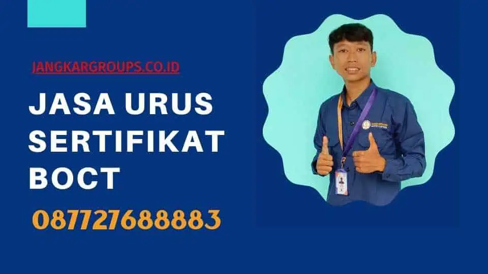 Jasa Urus Sertifikat BOCT