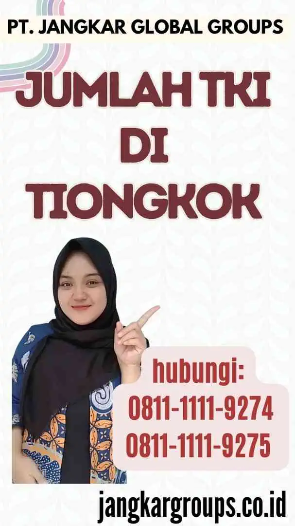 Jumlah TKI Di Tiongkok