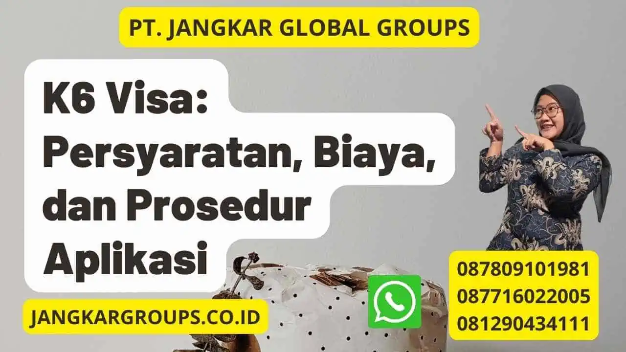 K6 Visa: Persyaratan, Biaya, dan Prosedur Aplikasi