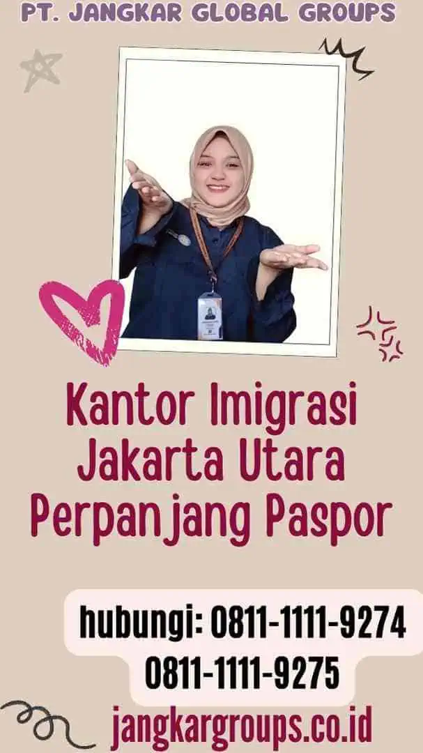 Kantor Imigrasi Jakarta Utara Perpanjang Paspor