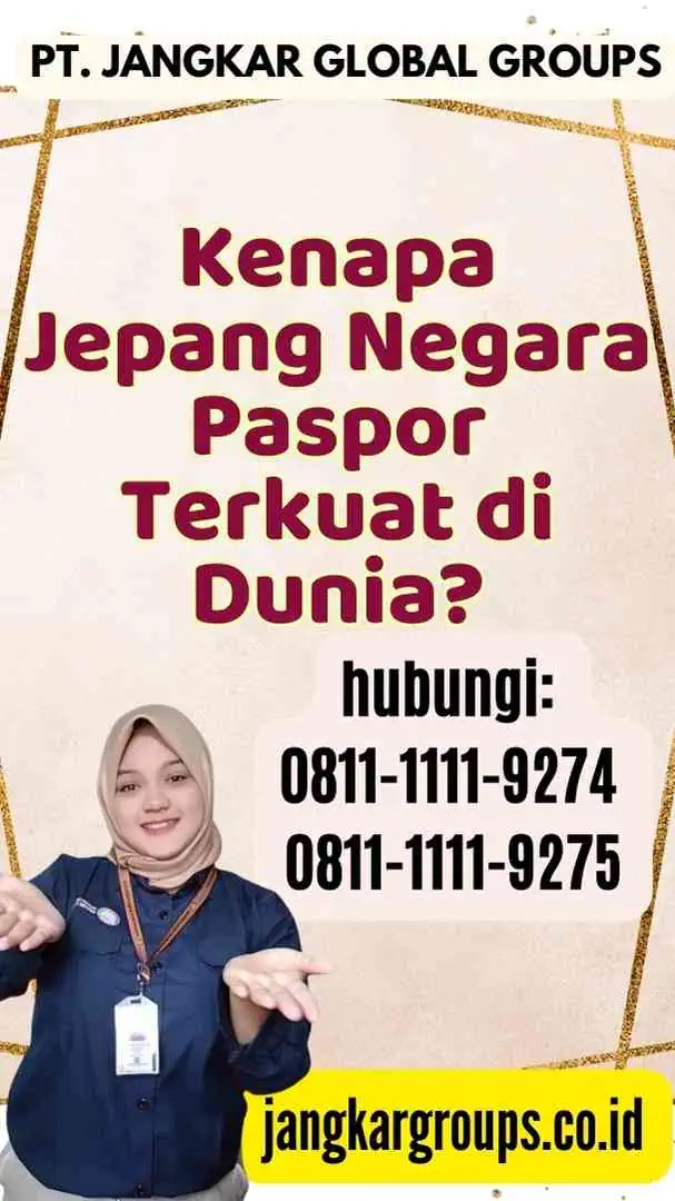 Kenapa Jepang Negara Paspor Terkuat di Dunia