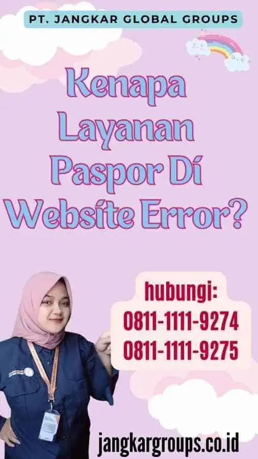 Kenapa Layanan Paspor Di Website Error