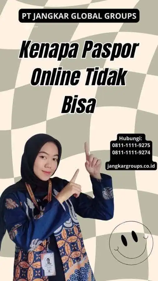 Kenapa Paspor Online Tidak Bisa