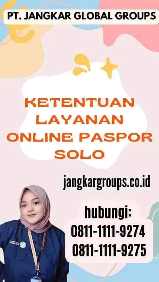 Ketentuan Layanan Online Paspor Solo