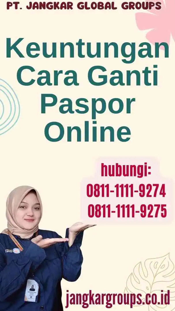 Keuntungan Cara Ganti Paspor Online