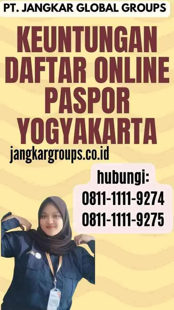 Keuntungan Daftar Online Paspor Yogyakarta