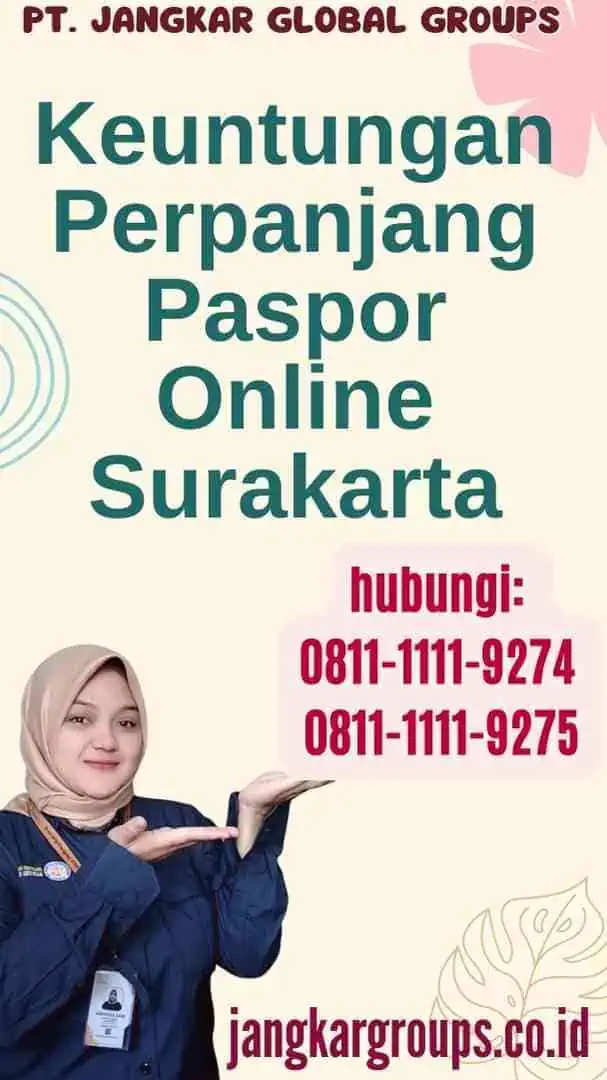 Keuntungan Perpanjang Paspor Online Surakarta