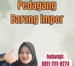 Komunitas Pedagang Barang Impor