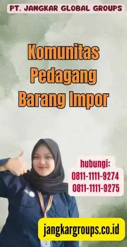 Komunitas Pedagang Barang Impor