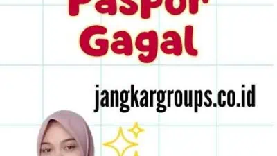 Konfirmasi Pembayaran Paspor Gagal